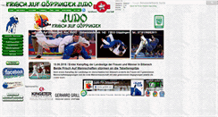 Desktop Screenshot of judo-goeppingen.de